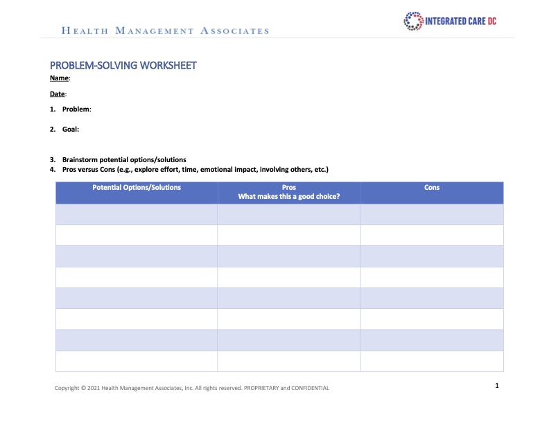PROBLEM-SOLVING-WORKSHEET